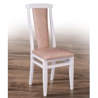 Стул Чумак-2 (белый, ткань Samba 02) Микс-Мебель Карпаты