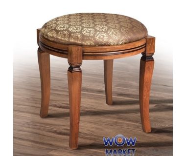 Банкетка Кругла, світлий горіх і патина Мікс-Меблі Фенікс Банкетка Кругла, світлий горіх і патина Мікс-Меблі Фенікс