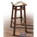 Табурет барний 750мм горіх темний Мікс-Меблі Смарт