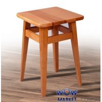 Табурет обеденный прямая нога орех Микс-Мебель Смарт