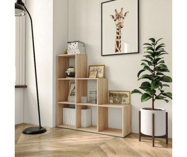 Стеллаж-лестница для дома на 6 ячеек GT-39 от Moreli (Морели) Дуб Сонома Стеллаж-лестница для дома на 6 ячеек GT-39 от Moreli (Морели) Дуб Сонома