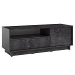 Тумба під ТВ у вітальню, тумба під телевізор, TV тумба K-0003 від Moreli (Морелі) Бетон Темний