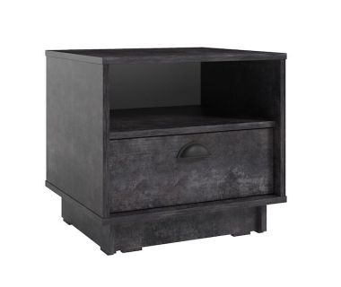 Тумба прикроватная для спальни K-0005 от Moreli (Морели) Бетон Темный Тумба прикроватная для спальни K-0005 от Moreli (Морели) Бетон Темный