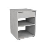 Тумба прикроватная с ящиком для спальни M-0001 от Moreli (Морели) Бетон Стайл