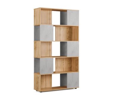 Стеллаж полки для книг и декора для дома LA-0002 от Moreli (Морели) Аппалачи/Бетон Тефра