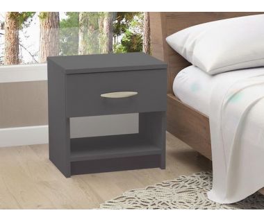 Тумба для спальні G-0025 від Moreli (Морелі) Антрацит Тумба для спальні G-0025 від Moreli (Морелі) Антрацит