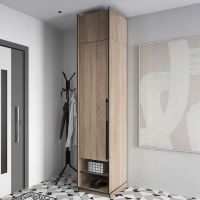 Шафа розстібна зі штангою на одну дверку з антресоллю R-0002 від Moreli (Морелі) Дуб Сонома