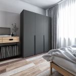 Шкаф распашной со штангой и полками ST-0027 от Moreli (Морели)