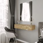 Подвесной туалетный стол с двумя выдвижными ящиками T-226 от Moreli (Морели) Аппалачи