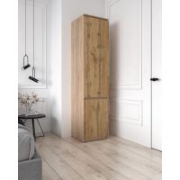 Шафа-пенал з полицями для одягу T-217 від Moreli (Морелі) Дуб Сонома/Апалачі