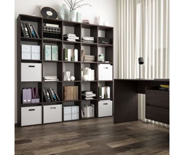 Стелаж для книг та іграшок на 25 осередків ST-0016 від Moreli (Морелі) Венге темний Стелаж для книг та іграшок на 25 осередків ST-0016 від Moreli (Морелі) Венге темний