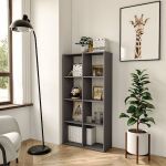 Стелаж для книг та іграшок на 8 осередків GT-10 від Moreli (Морелі) Антрацит