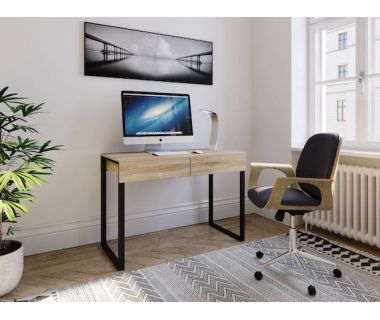 Стол компьютерный с ящиками, письменный стол MX-0002 от Moreli (Морели) Дуб Сонома