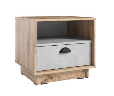 Тумба прикроватная для спальни K-0005 от Moreli (Морели) Аппалачи/Бетон Стайл Тумба прикроватная для спальни K-0005 от Moreli (Морели) Аппалачи/Бетон Стайл