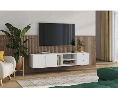 Тумба під телевізор навісна, тумба під TV/ТВ Nemo від Moreli (Морелі)