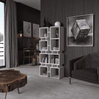 Стелаж-полиця для книг та декору ST-0018 від Moreli (Морелі)