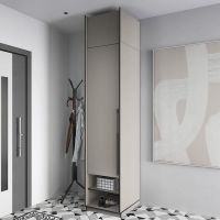 Шафа розстібна зі штангою на одну дверку з антресоллю R-0002 від Moreli (Морелі) Кашемір