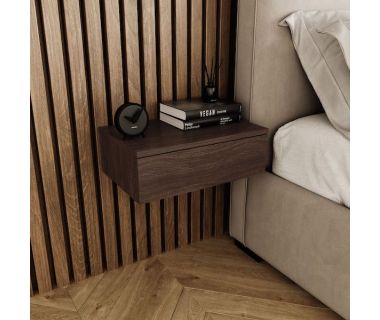 Навесная прикроватная тумба для спальни GT-0102 от Moreli (Морели)