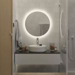 Зеркало с подсветкой для ванной и гостиной Андорра от Moreli (Морели) 700x700