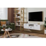 Тумба під телевізор навісна, тумба під TV/ТВ Seul від Moreli (Морелі) Білий