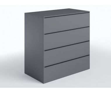 Комод 4 ящика комбинация цветов ТX-04 Moreli (Морели) Антрацит Комод 4 ящика комбинация цветов ТX-04 Moreli (Морели) Антрацит