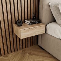 Навісна тумба для спальні GT-0102 від Moreli (Морелі) Дуб Сонома