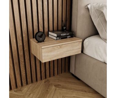 Навісна тумба для спальні GT-0102 від Moreli (Морелі) Дуб Сонома