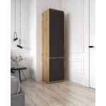 Шкаф-пенал со штангой для одежды Т-218 от Moreli (Морели) Аппалачи/Венге темный