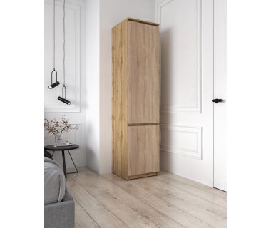 Шафа-пенал зі штангою для одягу Т-218 від Moreli (Морелі) Аппалачі/Дуб Сонома