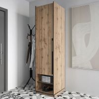 Шкаф распашной со штангой на одну дверку R-0002 от Moreli (Морели) Аппалачи