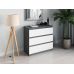 Комод со скрытыми ручками на три ящика Moreli (Морели) T-214 в интернет-магазине "Мебли Даром"