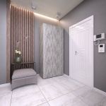 Шкаф распашной с трубой и полками для одежды SТ-0009 от Moreli (Морели) Бетон