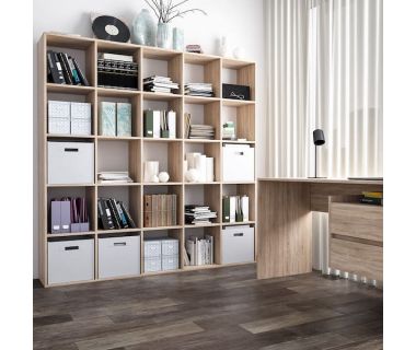 Стелаж для книг та іграшок на 25 осередків ST-0016 від Moreli (Морелі) Дуб Сонома Стелаж для книг та іграшок на 25 осередків ST-0016 від Moreli (Морелі) Дуб Сонома