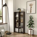 Стелаж для книг та іграшок на 8 осередків GT-10 від Moreli (Морелі) Венге темний