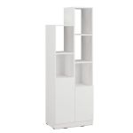 Стеллаж с дверцей и полками для декора и книг MA-0001 от Moreli (Морели)