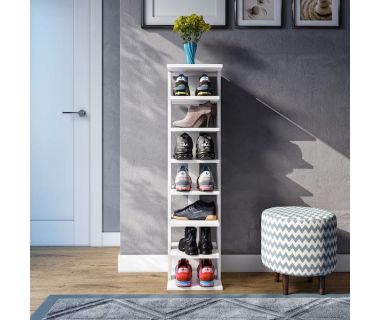 Підставка під взуття з полицями Т-13 від Moreli (Морелі) Білий