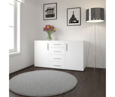 Комод для речей з дверцятами від Moreli (Морелі) ST-0004 Білий