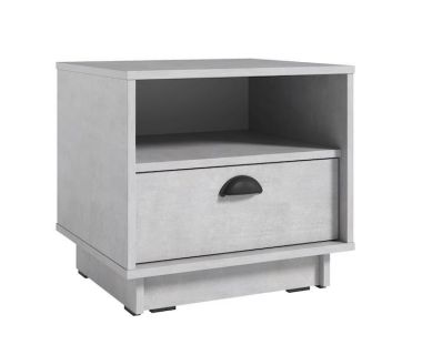 Тумба для спальні K-0005 від Moreli (Морелі) Бетон Стайл Тумба для спальні K-0005 від Moreli (Морелі) Бетон Стайл