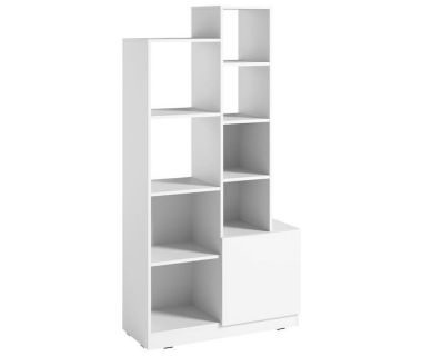 Стеллаж полки для книг и декора с дверцей PA-0003 от Moreli (Морели)