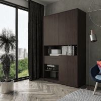 Шафа розстібна для книг і документів RS-1 від Moreli (Морелі) Венге темний