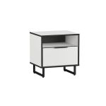 Тумба прикроватная в спальню на ножках от Moreli (Морели) F-0011 Белый