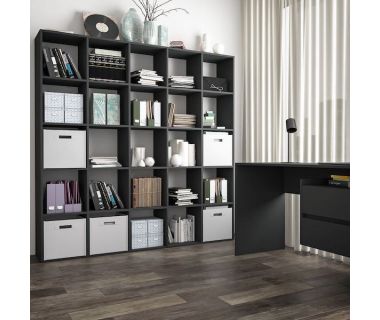 Стелаж для книг та іграшок на 25 осередків ST-0016 від Moreli (Морелі) Білий Стелаж для книг та іграшок на 25 осередків ST-0016 від Moreli (Морелі) Білий