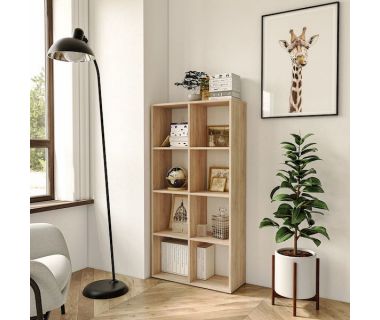 Стеллаж для книг и игрушек на 8 ячеек GT-10 от Moreli (Морели) Дуб Сонома Стеллаж для книг и игрушек на 8 ячеек GT-10 от Moreli (Морели) Дуб Сонома