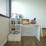 Стіл комп'ютерний, письмовий стіл з ящиками та дверцятами ST-0005 від Moreli (Морелі)