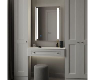 Дзеркало з підсвічуванням для ванної кімнати та вітальнею Верона від Moreli (Морелі) 900x600