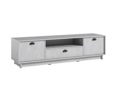 Тумба під ТВ у вітальню, тумба під телевізор, TV тумба K-0004 від Moreli (Морелі) Бетон Стайл