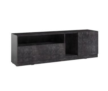 Тумба под телевизор в гостиную, тумба под ТВ, TV тумба PA0004 от Moreli (Морели) Бетон Темний