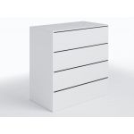 Комод 4 ящика комбинация цветов ТX-04 Moreli (Морели) Белый