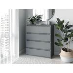 Комод с 4 ящиками и скрытыми ручками T-215 Moreli (Морели)