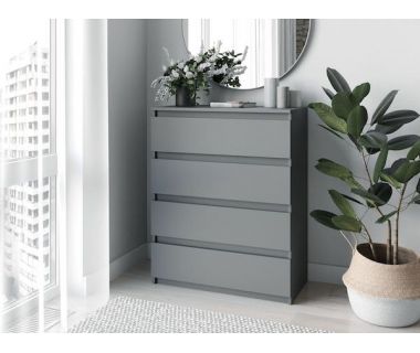 Комод с 4 ящиками и скрытыми ручками T-215 Moreli (Морели)